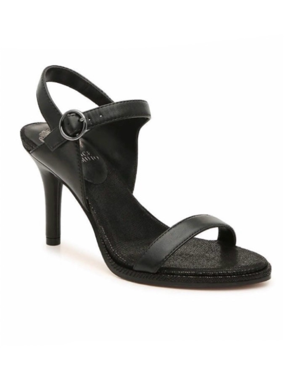 Vince Camuto Black Lynona Heeled Sandals Shoes Size 10 Heeled Sandal